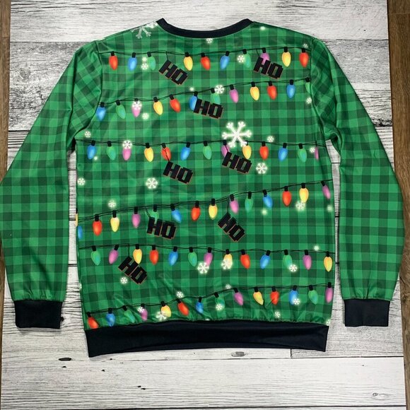 Ugly Christmas Sweater Cat Shirt - Picture 3 of 7